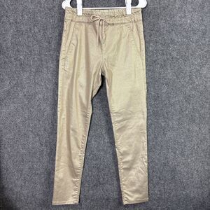 Bevy Flog Pants Womens Size 29 Gold Metallic Modern Elevated Stylish